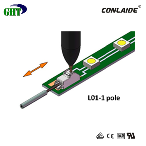 SMT 1 Pole Surface-Mounted PCB Terminal L01